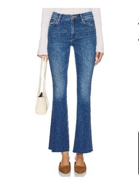 MOTHER The Weekender Fray Jeans in Connect the Dots